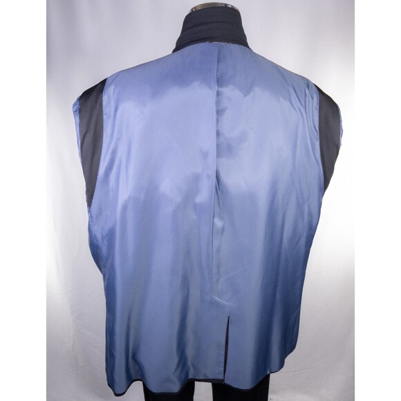 Oak Hill Mens Sport Coat Suit Jacket Blazer Solid Gray Sz 56PR Two Button EUC - Picture 13 of 14